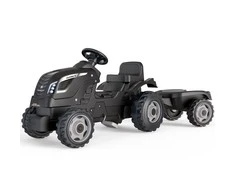 „Smoby Tractor XL Juodas for Pedal“ su priekaba