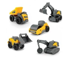 „Dickie Construction Volvo 5-Pak“ statybos transporto priemonės