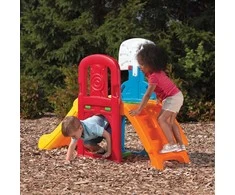 STEP2 Activity Park with Climbing, Slide, Soccer and Basketball