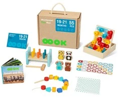 Tooky Toys TOOKY TOY edukacinė dėžutė XXL Montessori