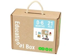 Tooky Toys „Taky Toy Box XXL Montessori Educational 6in1 Sensory“ 0–6 mėnesiai