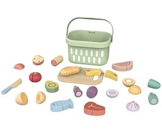 Tooky Toys TOOKY TOY medinis maisto daržovių ir vaisių rinkinys