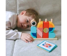 Tooky Toys TOOKY TOY medinė krabuko dėlionė