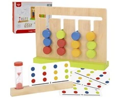Tooky Toys Medinis loginis žaidimas TOOKY TOY 18vnt