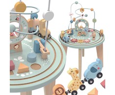 Tooky Toys Medinis Montessori veiklos stalas TOOKY TOY