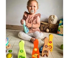 Tooky Toys Medinis boulingo rinkinys TOOKY TOY