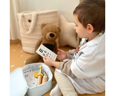 Tooky Toys Medinis mažojo gydytojo rinkinys su lagaminu 11 vnt TOOKY TOY