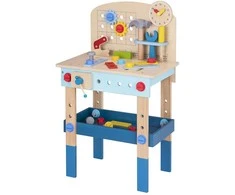 Tooky Toys Medinis meistravimo stalas dirbtuvės TOOKY TOY