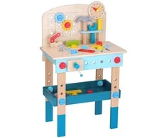 Tooky Toys Žaislų medinis „pasidaryk pats“ stalo dirbtuvės