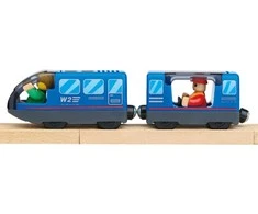Tooky Toys Medinė gaisrinės traukinio trasa Tooky Toy 70 vnt