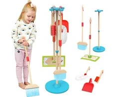 Tooky Toys TOOKY TOY Medžio valymo rinkinys vaikams 6 vnt.