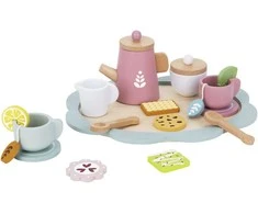 Tooky Toys Tooky Toy Vaikiškas Arbatos Rinkinys Medinis