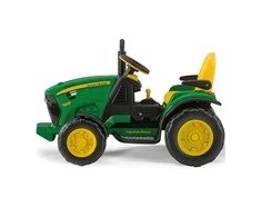 Traktorius Peg Perego John Deere Power Pull akumuliatorius su priekaba