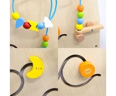 Viga Toys VIGA Montessori Žaislas Manipuliacinė lenta su Arka