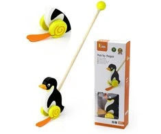Viga Toys Wooden Penguin Pusher
