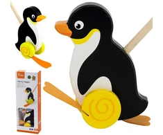 Viga Toys Wooden Penguin Pusher