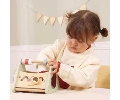 Viga Toys VIGA aktyvumo trikampis 5 in 1 medinis edukacinis žaislas
