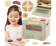 Viga Toys Medinis VIGA kepimo rinkinys su orkaite