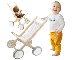 Viga Toys VIGA Lėlių Vežimėlis Šūpuoklė