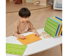 Viga Toys VIGA Grafomotorinė lenta Mažosios raidės Rašymo mokymui