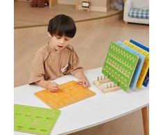 Viga Toys VIGA Piešimo lenta Vaikams Su Skaičiais
