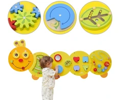 Viga Toys VIGA didelė medinė veiklos lenta Vikšras