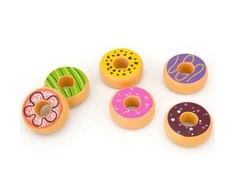 Viga medinės spurgos „Donata 6 PCS“