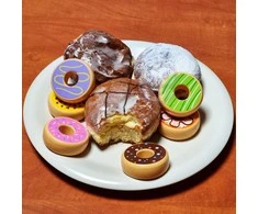 Viga medinės spurgos „Donata 6 PCS“
