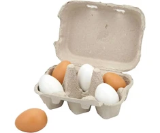 Viga Toys VIGA Wooden Eggs in a Carton