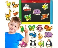 Viga Toys VIGA Wooden Magnets Animals set of 20 pieces