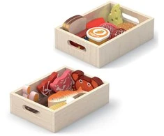 Viga Toys Medinis maisto produktų rinkinys Viga