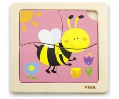 Viga Toys VIGA Handy Wooden Bee Puzzle