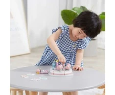 Viga Toys VIGA PolarB medinis gimtadienio tortas pjaustymui