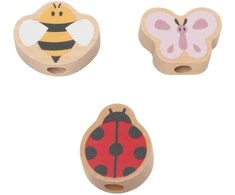 Viga Toys Mediniai spalvoti krumpliaračiai VIGA PolarB