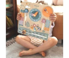 Viga Toys VIGA PolarB Wooden Montessori Calendar and Clock