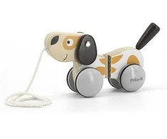 Viga Toys VIGA PolarB Wooden Pulling Dog