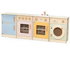 Viga Toys VIGA PolarB didelis medinis virtuvės rinkinys XL