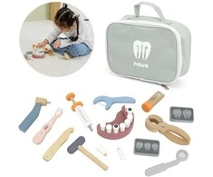 Viga Toys VIGA PolarB Wooden Dentist's Kit Bag