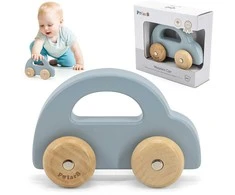 Viga Toys Medinis stumdomas automobilis
