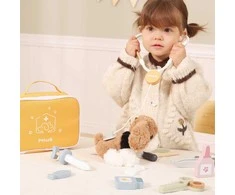 Viga Toys Medinis veterinaro rinkinys vaikams VIGA PolarB 12 dalių