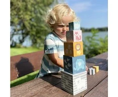 Viga Toys VIGA PolarB Pyramid Educational Puzzle Cube Sorter Blocks