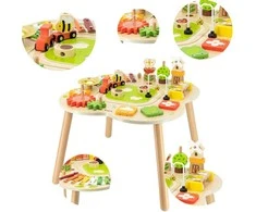 Viga Toys VIGA PolarB Educational Table Activities Pyramid Cymbals Sensory Montessori