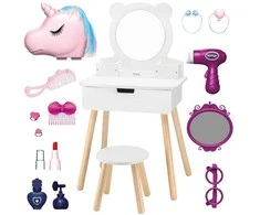 Viga Toys Kosmetikos staliukas su aksesuarais VIGA
