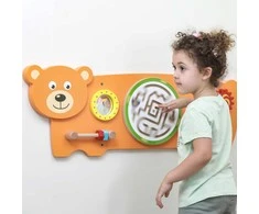 Viga Toys Medinis Manipuliacinis Žaislas - Sensorycinė Tablica Mišis