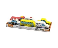 Medinės transporto priemonės VIGA City Cars
