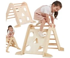 Viga Toys VIGA medinis Pikler laipiojimo trikampis Montessori