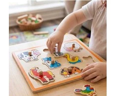 Medinė Dėlionė Farm Viga Toys