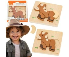 Viga Toys VIGA Wooden Puzzle - My Friend the Horse