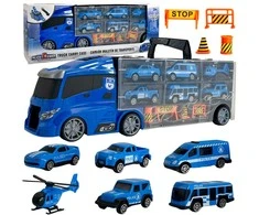 WOOPIE Žaislas Ciežarųka Policija 3in1 Mėlyna
