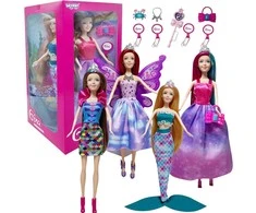 WOOPIE rinkinys 4 magiškos princesės